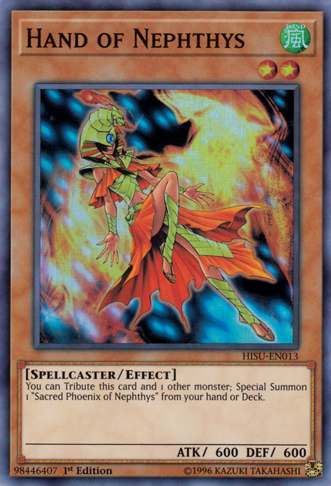Hand of Nephthys [HISU-EN013] Super Rare | L.A. Mood Comics and Games