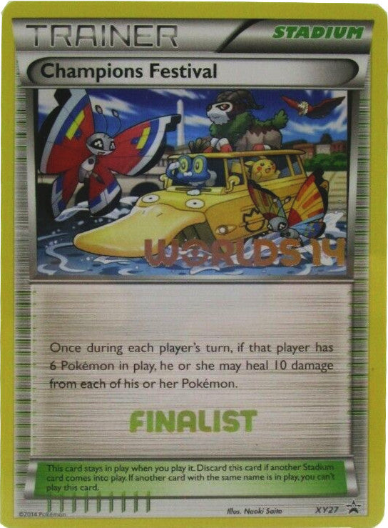 Champions Festival (XY27) (2014 Finalist) [XY: Black Star Promos] | L.A. Mood Comics and Games