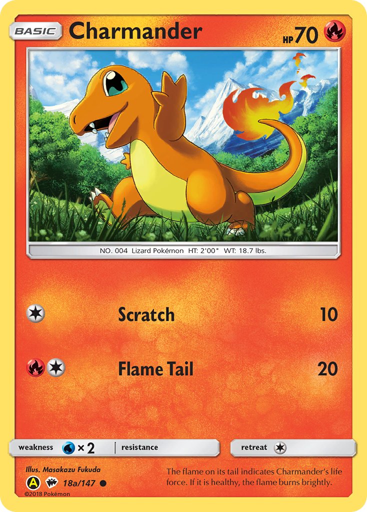 Charmander (18a/147) [Alternate Art Promos] | L.A. Mood Comics and Games