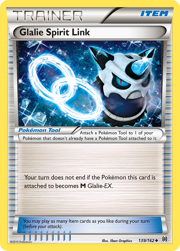 Glalie Spirit Link (139/162) [XY: BREAKthrough] | L.A. Mood Comics and Games