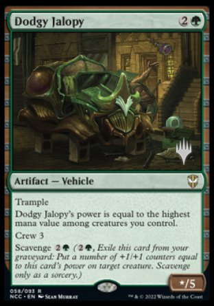 Dodgy Jalopy (Promo Pack) [Streets of New Capenna Commander Promos] | L.A. Mood Comics and Games