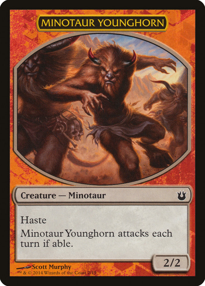 Minotaur Younghorn [Born of the Gods Battle the Horde] | L.A. Mood Comics and Games