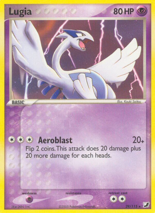 Lugia (29/115) (Theme Deck Exclusive) [EX: Unseen Forces] | L.A. Mood Comics and Games