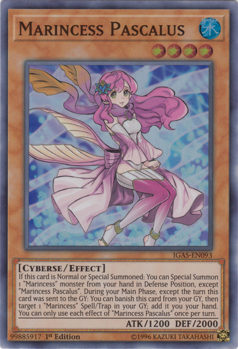 Marincess Pascalus [IGAS-EN093] Super Rare | L.A. Mood Comics and Games