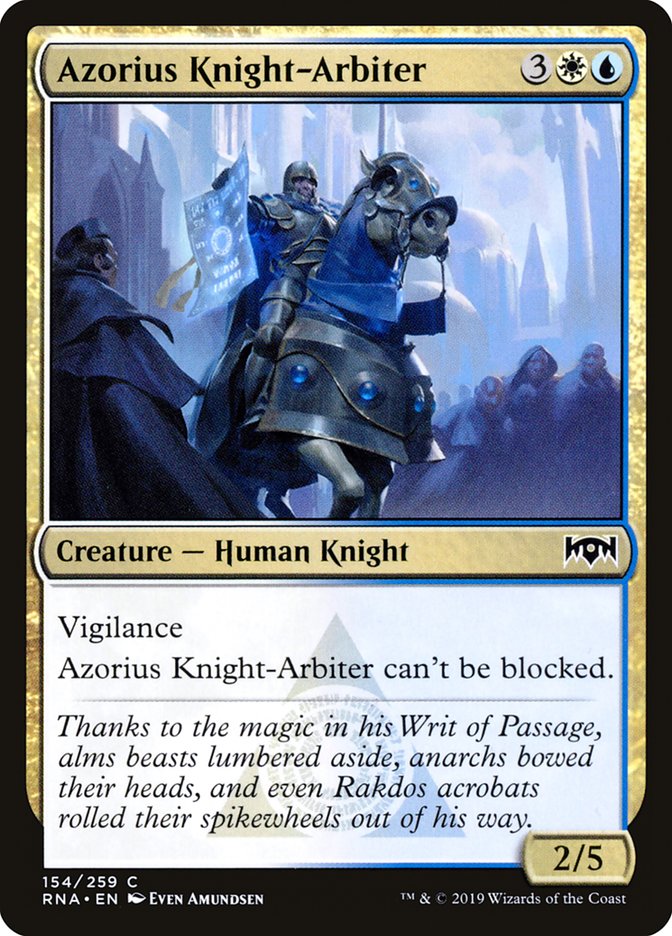 Azorius Knight-Arbiter [Ravnica Allegiance] | L.A. Mood Comics and Games