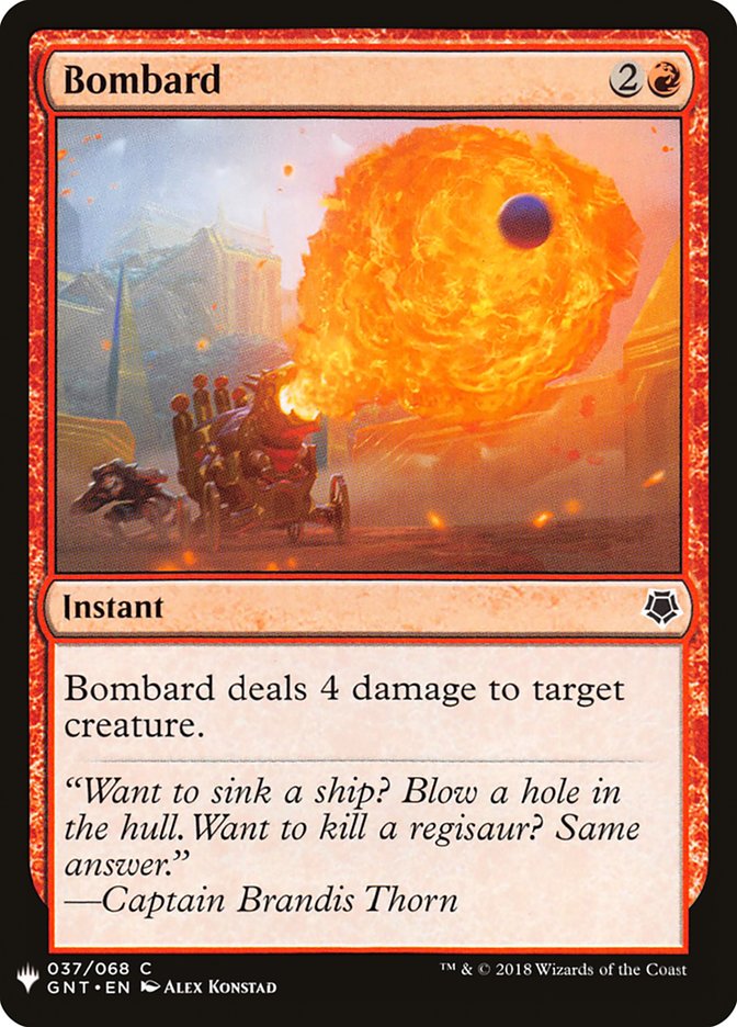 Bombard [Mystery Booster] | L.A. Mood Comics and Games