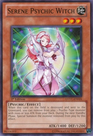 Serene Psychic Witch [EXVC-EN026] Common | L.A. Mood Comics and Games