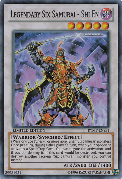 Legendary Six Samurai - Shi En [RYMP-ENSE1] Super Rare | L.A. Mood Comics and Games