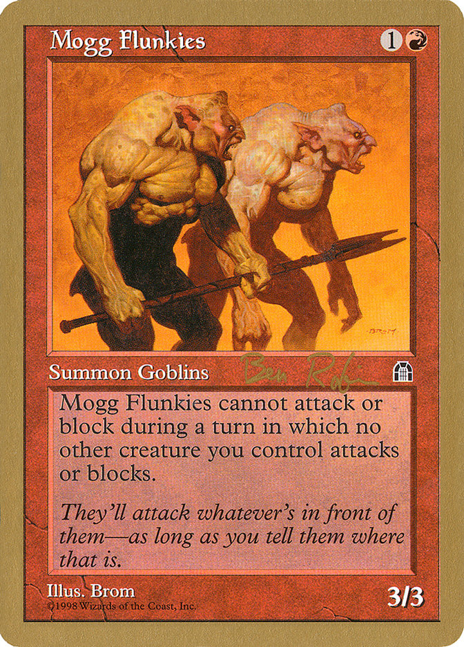 Mogg Flunkies (Ben Rubin) [World Championship Decks 1998] | L.A. Mood Comics and Games