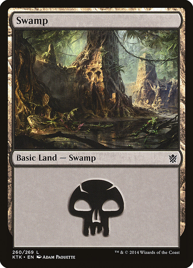 Swamp (260) [Khans of Tarkir] | L.A. Mood Comics and Games