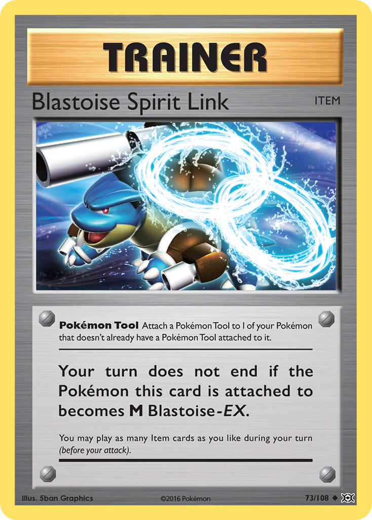 Blastoise Spirit Link (73/108) [XY: Evolutions] | L.A. Mood Comics and Games