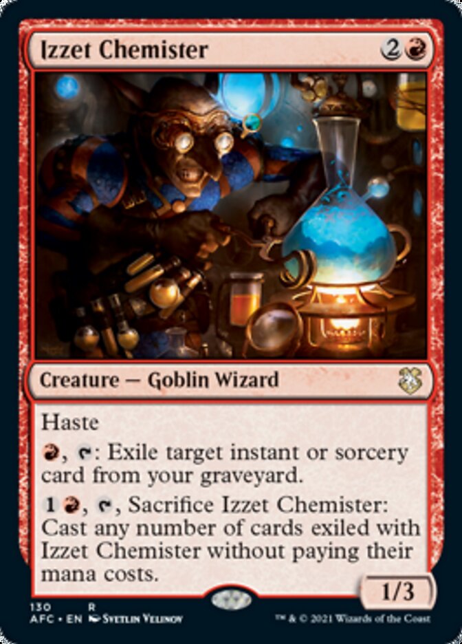 Izzet Chemister [Dungeons & Dragons: Adventures in the Forgotten Realms Commander] | L.A. Mood Comics and Games