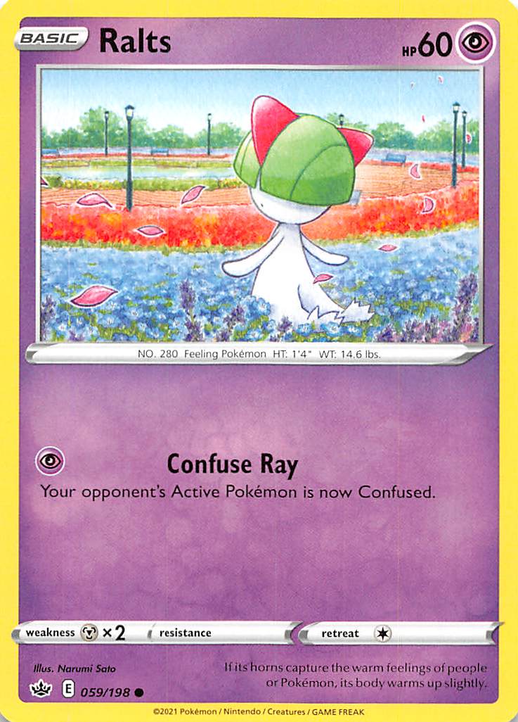 Ralts (059/198) [Sword & Shield: Chilling Reign] | L.A. Mood Comics and Games