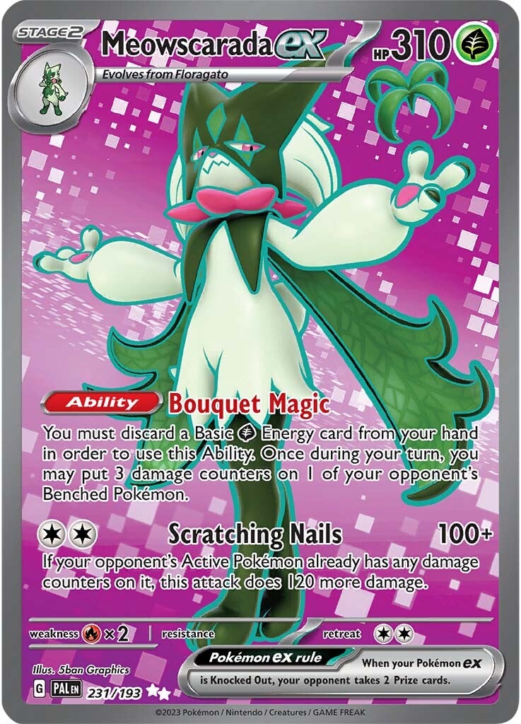 Meowscarada ex (231/193) [Scarlet & Violet: Paldea Evolved] | L.A. Mood Comics and Games