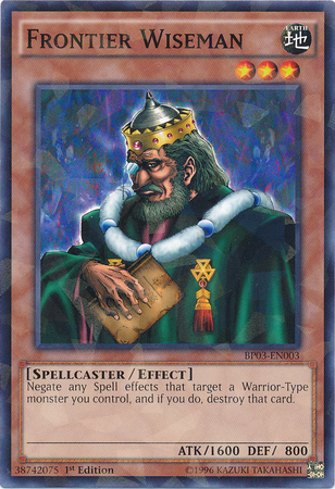 Frontier Wiseman [BP03-EN003] Shatterfoil Rare | L.A. Mood Comics and Games