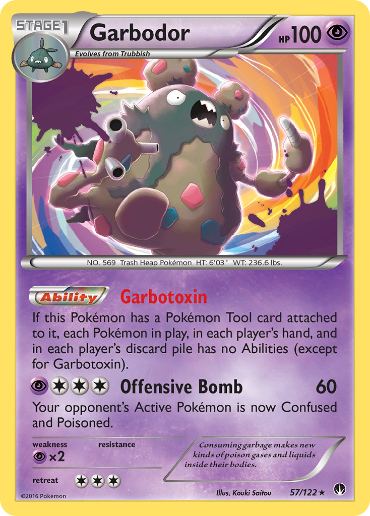 Garbodor (57/122) [XY: BREAKpoint] | L.A. Mood Comics and Games