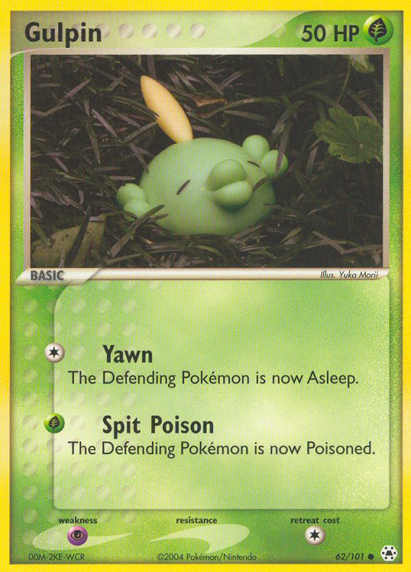 Gulpin (62/101) [EX: Hidden Legends] | L.A. Mood Comics and Games
