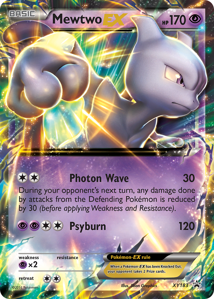 Mewtwo EX (XY183) [XY: Black Star Promos] | L.A. Mood Comics and Games