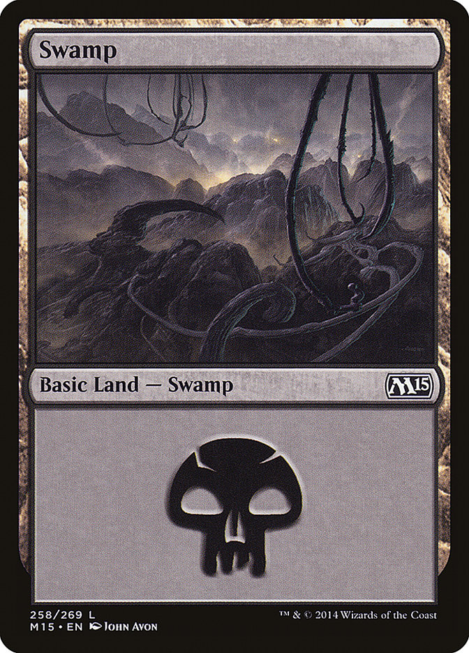 Swamp (258) [Magic 2015] | L.A. Mood Comics and Games