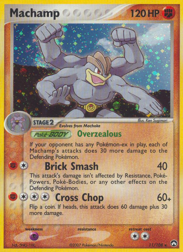 Machamp (11/108) [EX: Power Keepers] | L.A. Mood Comics and Games