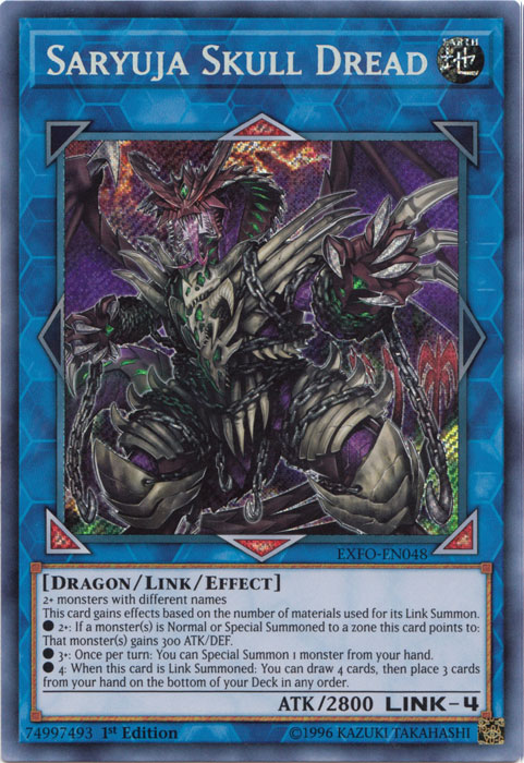 Saryuja Skull Dread [EXFO-EN048] Secret Rare | L.A. Mood Comics and Games