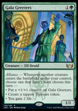 Gala Greeters (Promo Pack) [Streets of New Capenna Promos] | L.A. Mood Comics and Games