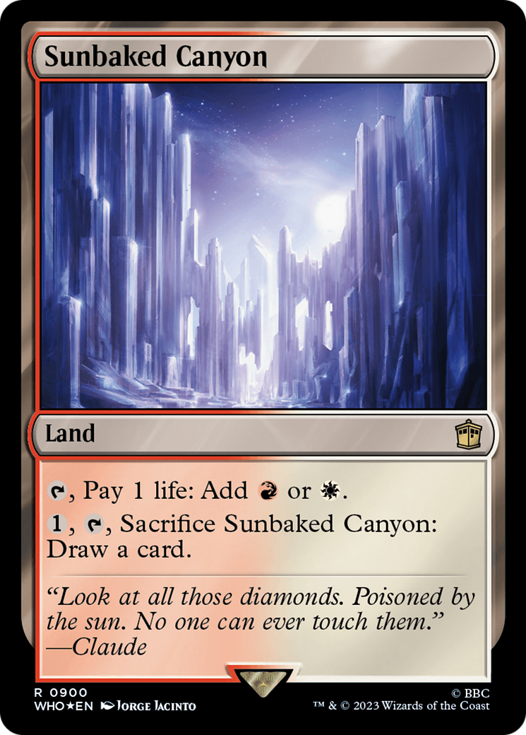 Sunbaked Canyon (Surge Foil) [Doctor Who] | L.A. Mood Comics and Games