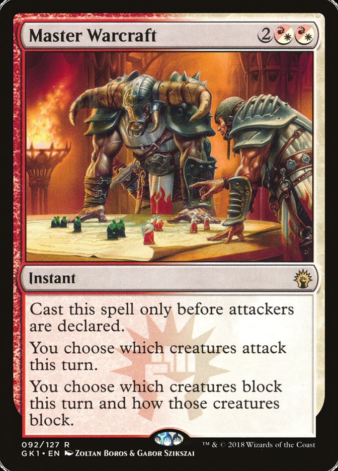 Master Warcraft [Guilds of Ravnica Guild Kit] | L.A. Mood Comics and Games