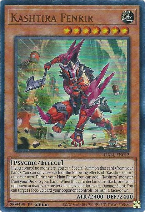 Kashtira Fenrir [DABL-EN012] Ultra Rare | L.A. Mood Comics and Games