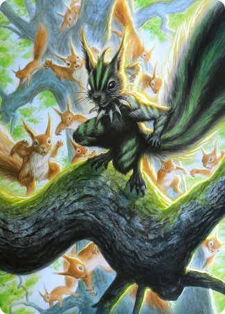 Chatterfang, Squirrel General Art Card (67) [Modern Horizons 2 Art Series] | L.A. Mood Comics and Games