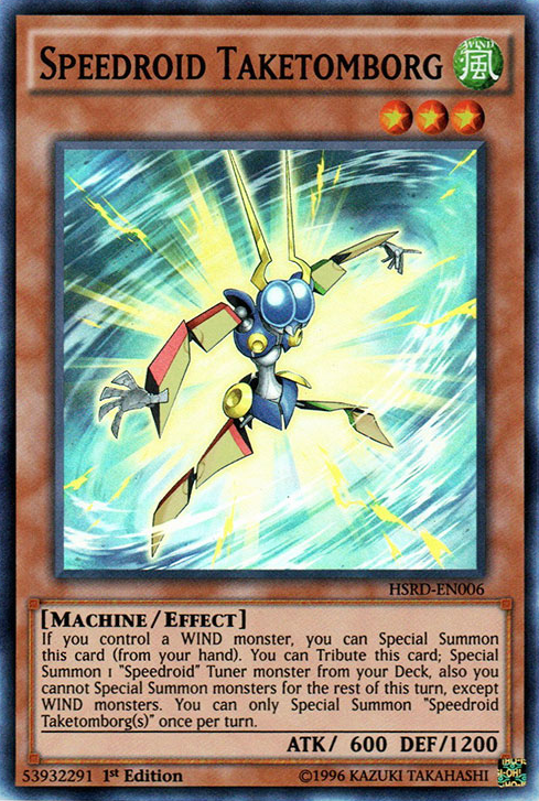 Speedroid Taketomborg [HSRD-EN006] Super Rare | L.A. Mood Comics and Games