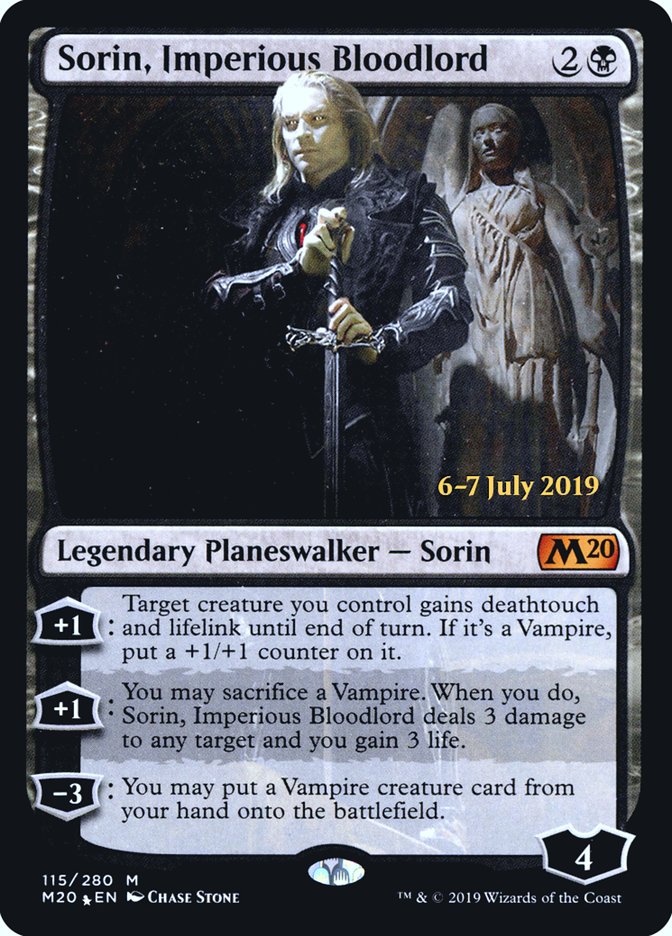 Sorin, Imperious Bloodlord [Core Set 2020 Prerelease Promos] | L.A. Mood Comics and Games