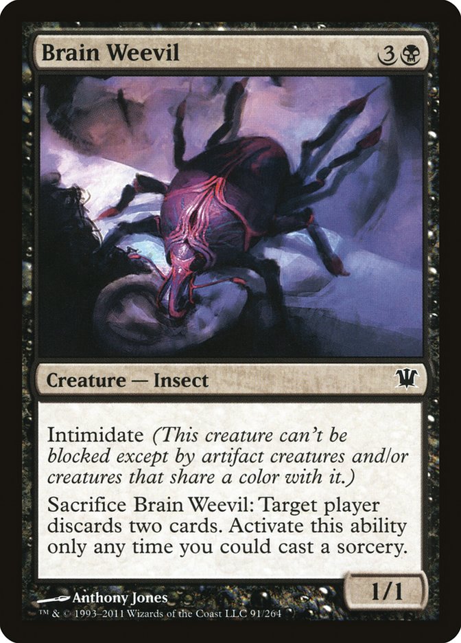 Brain Weevil [Innistrad] | L.A. Mood Comics and Games