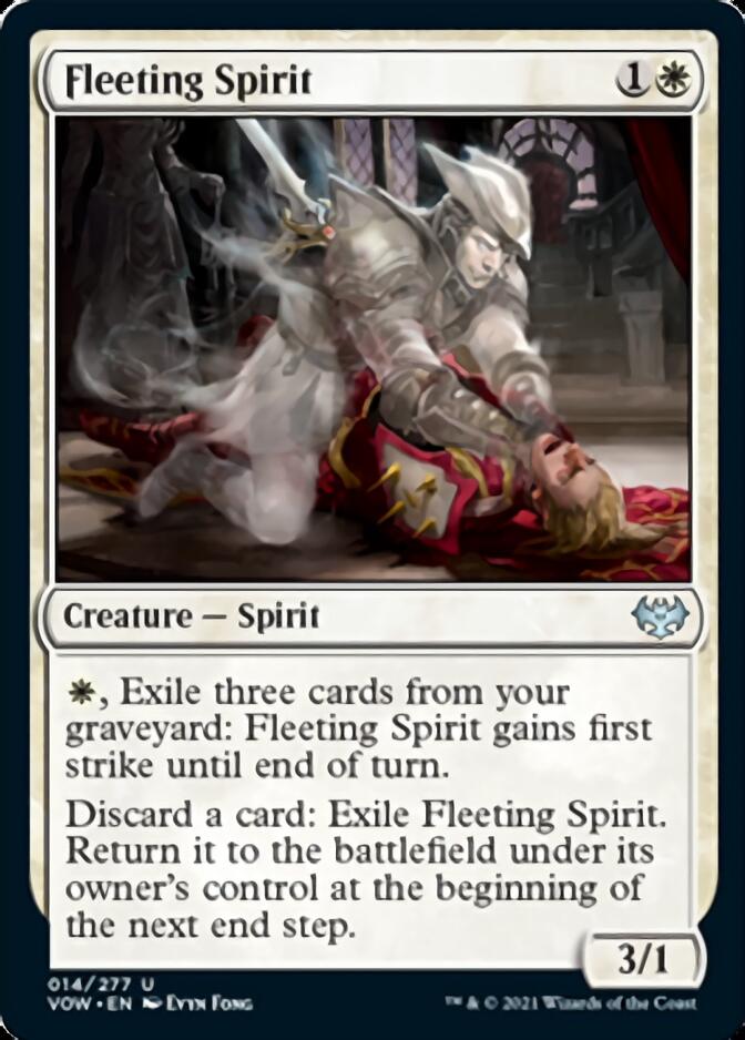 Fleeting Spirit [Innistrad: Crimson Vow] | L.A. Mood Comics and Games