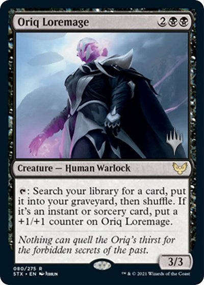 Oriq Loremage (Promo Pack) [Strixhaven: School of Mages Promos] | L.A. Mood Comics and Games