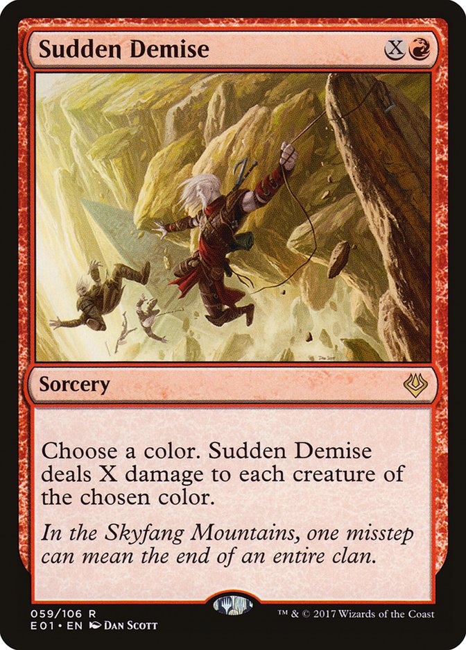 Sudden Demise [Archenemy: Nicol Bolas] | L.A. Mood Comics and Games