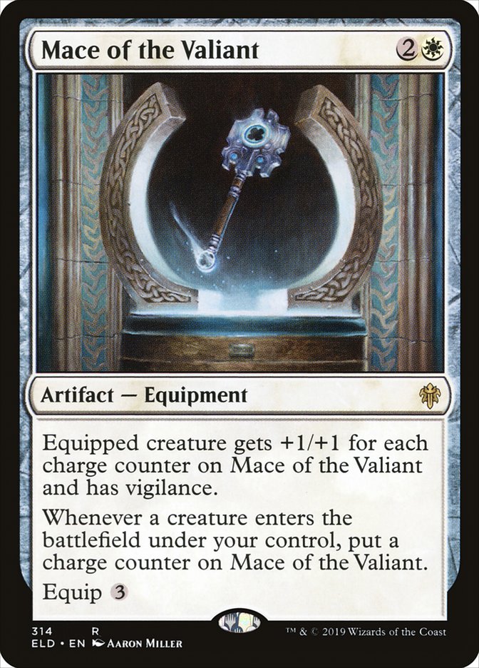 Mace of the Valiant [Throne of Eldraine] | L.A. Mood Comics and Games