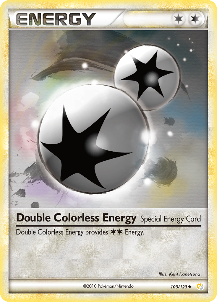 Double Colorless Energy (103/123) [HeartGold & SoulSilver: Base Set] | L.A. Mood Comics and Games