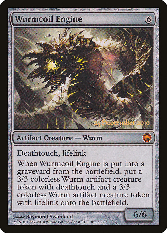 Wurmcoil Engine [Scars of Mirrodin Prerelease Promos] | L.A. Mood Comics and Games