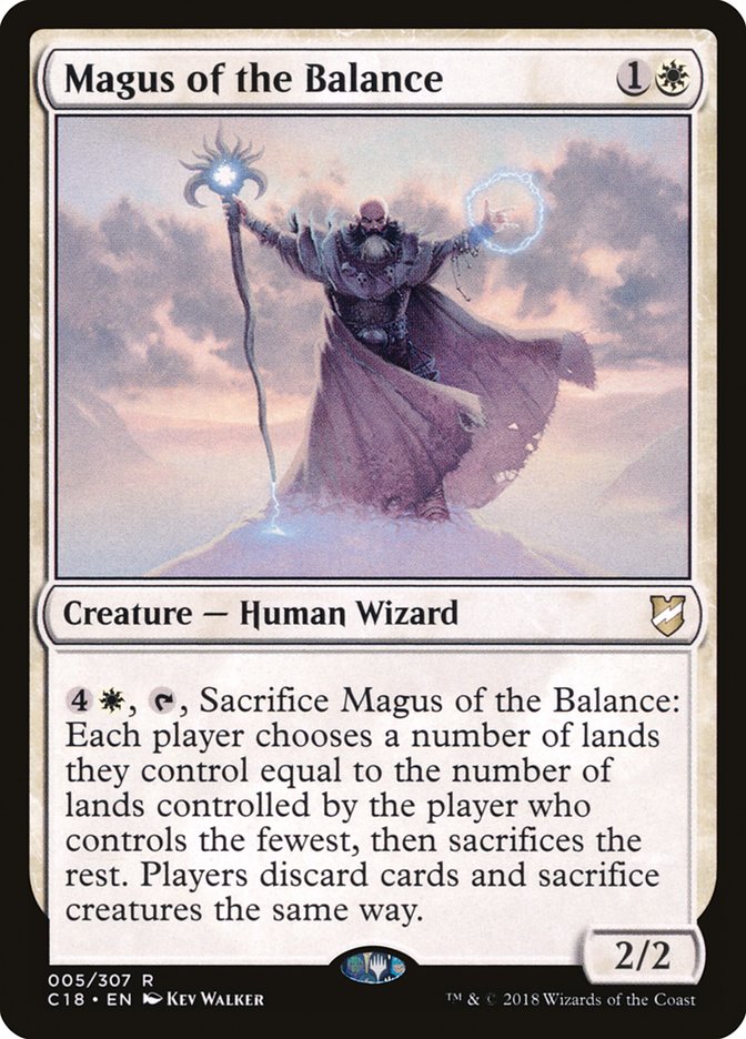 Magus of the Balance [Commander 2018] | L.A. Mood Comics and Games