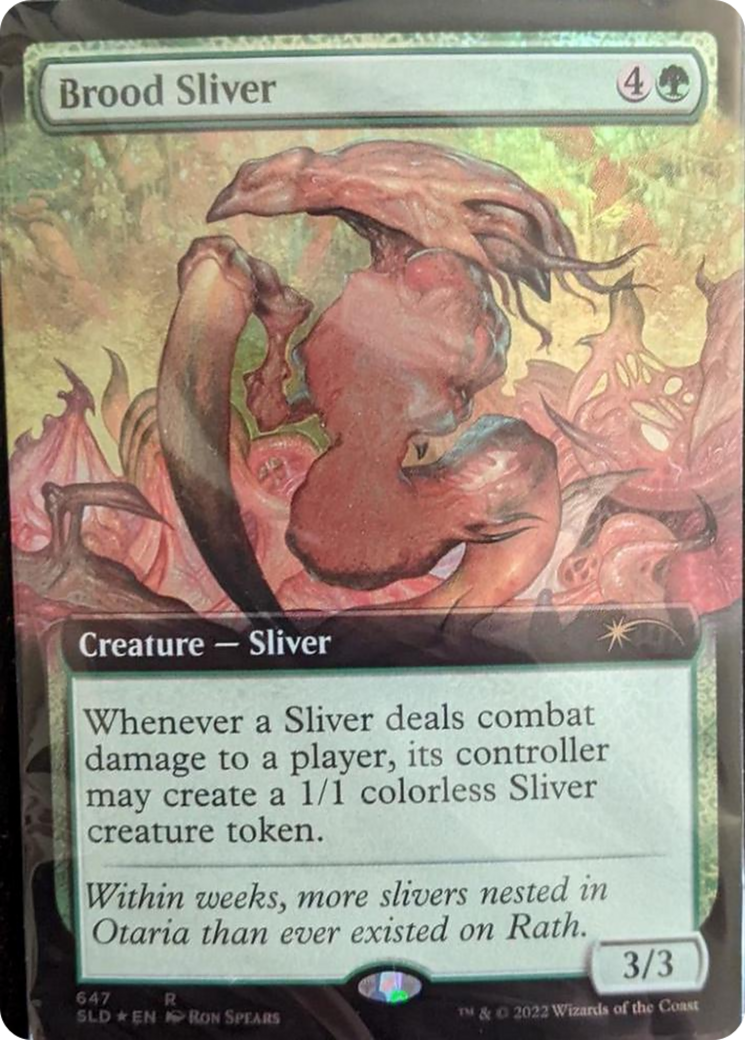 Brood Sliver (Extended Art) [Secret Lair Drop Promos] | L.A. Mood Comics and Games