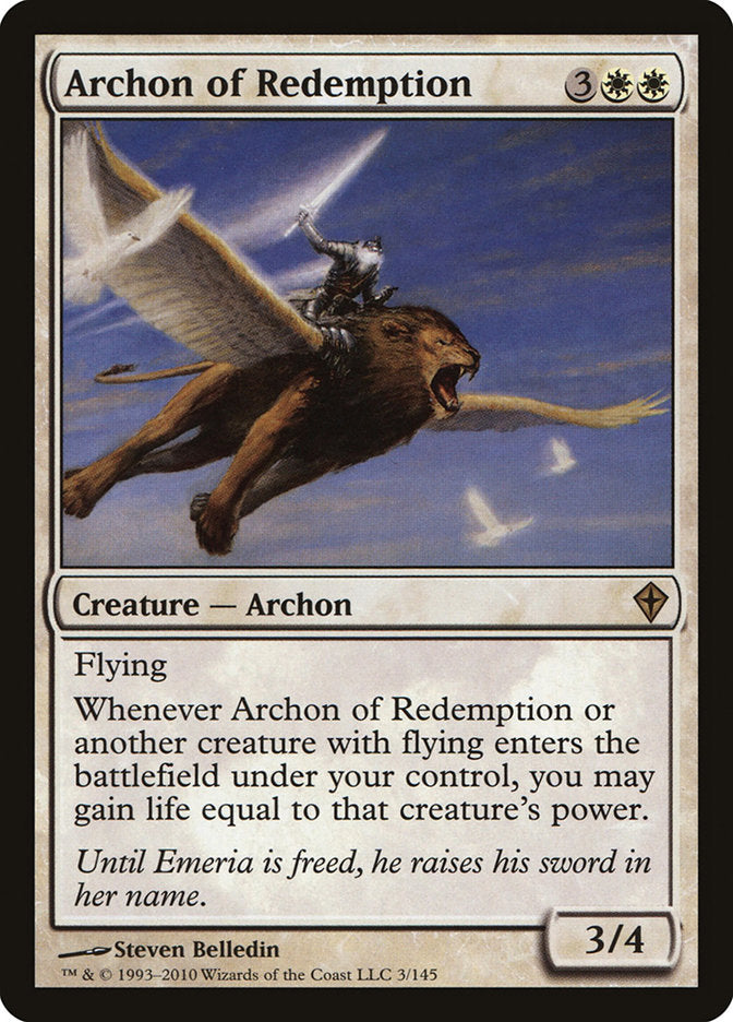 Archon of Redemption [Worldwake] | L.A. Mood Comics and Games
