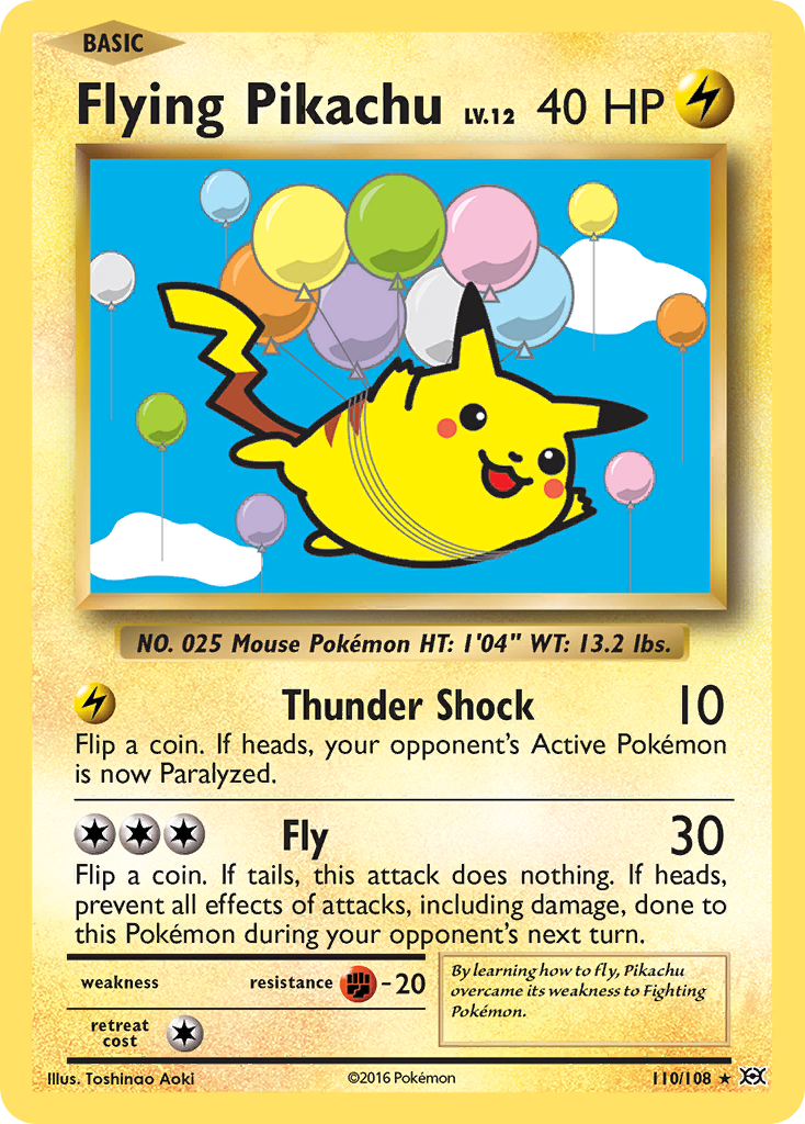 Flying Pikachu (110/108) [XY: Evolutions] | L.A. Mood Comics and Games