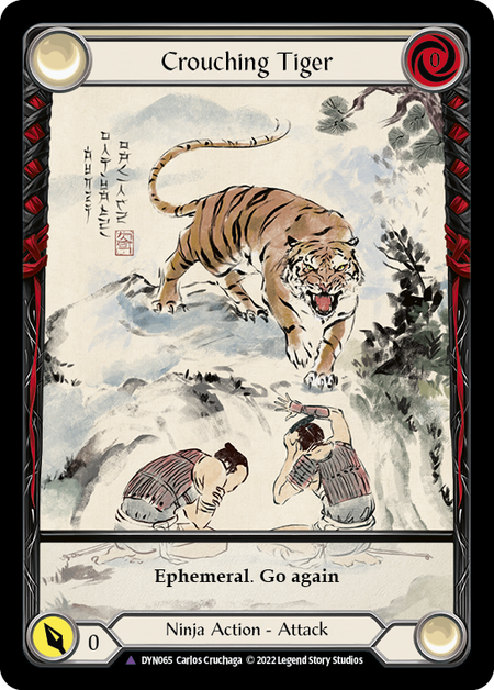 Crouching Tiger (Marvel) [DYN065] (Dynasty)  Cold Foil | L.A. Mood Comics and Games