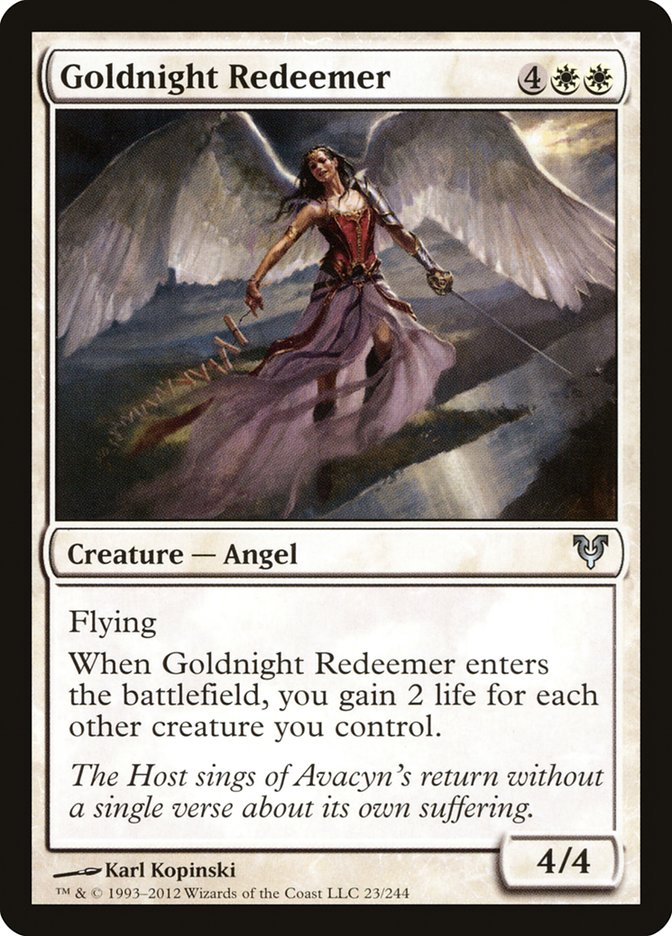 Goldnight Redeemer [Avacyn Restored] | L.A. Mood Comics and Games