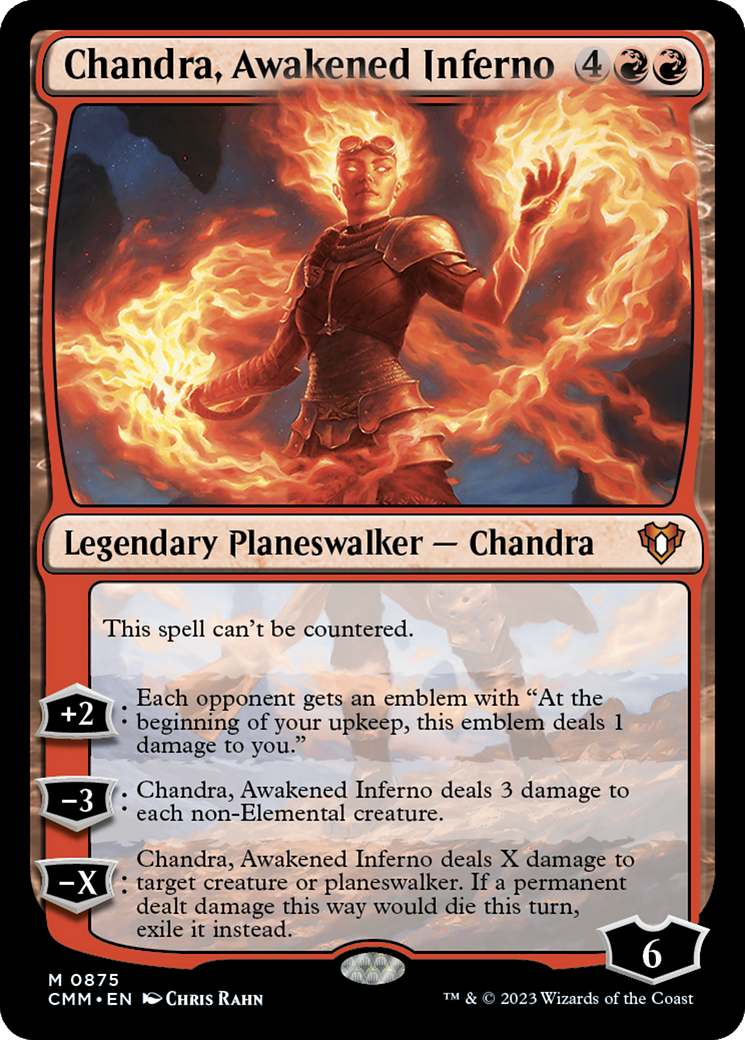 Chandra, Awakened Inferno [Commander Masters] | L.A. Mood Comics and Games