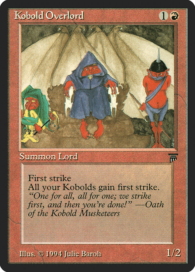 Kobold Overlord [Legends] | L.A. Mood Comics and Games