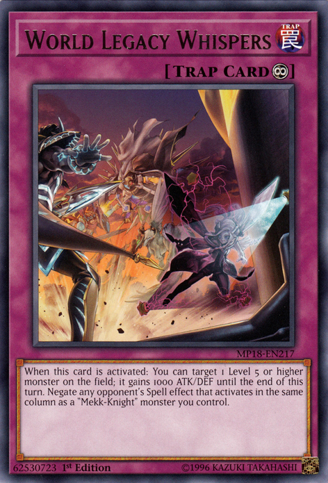 World Legacy Whispers [MP18-EN217] Rare | L.A. Mood Comics and Games