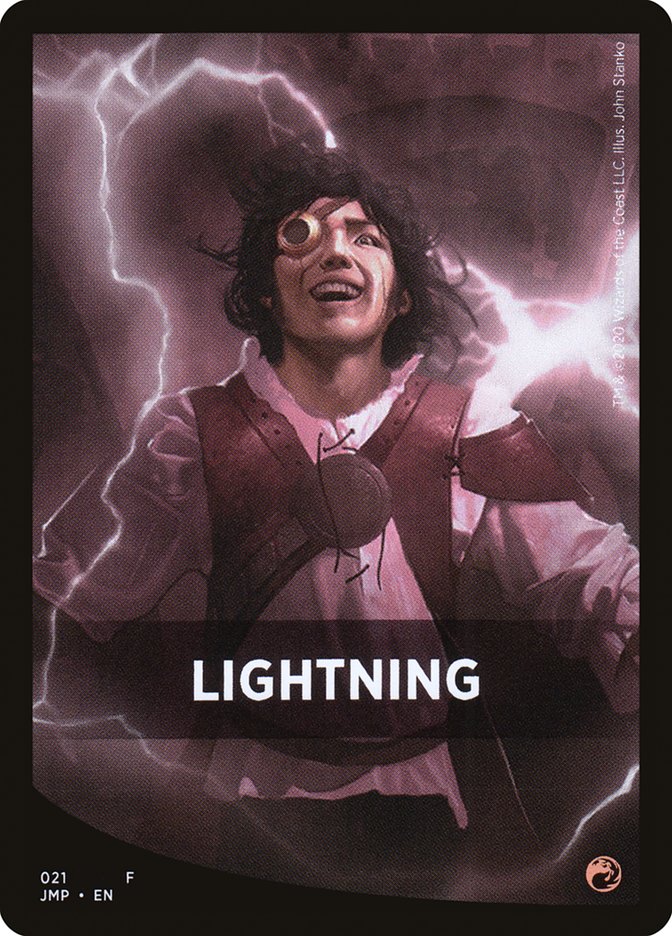 Lightning Theme Card [Jumpstart Front Cards] | L.A. Mood Comics and Games