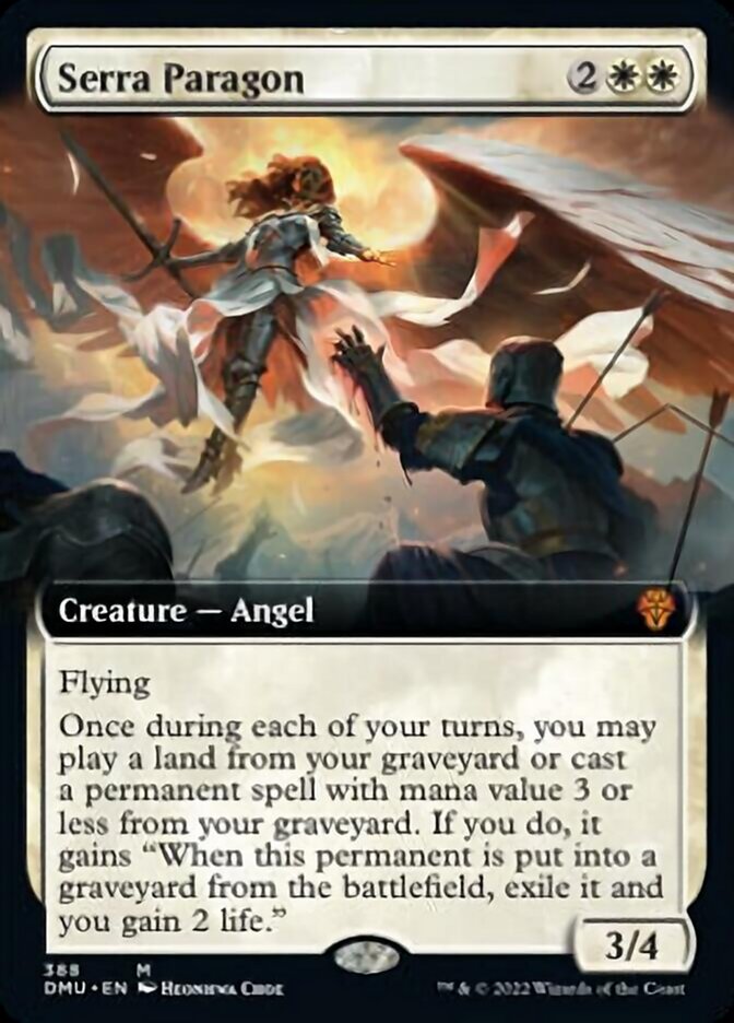 Serra Paragon (Extended Art) [Dominaria United] | L.A. Mood Comics and Games